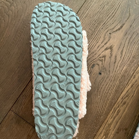 Birkenstock Arizona Teddy in Rose - Picture 4 of 5